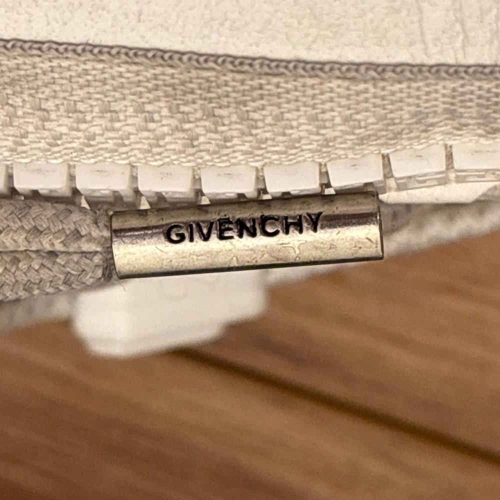 GIVENCHY Spectre Zip‎ Runner Sneaker Size 37 White Leather Designer Shoes - Picture 10 of 16